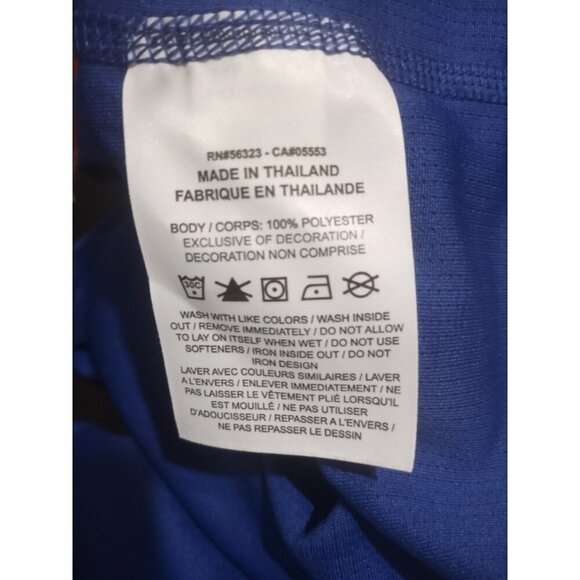 New Nike Dri Fit NBA Philadelphia 76ers 1/4 Zip L/S Pullover Men's Small S Blue - Picture 9 of 12